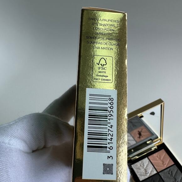 YSL Yves Saint Laurent Couture Mini Clutch Eyeshadow Palette 700 Over Noir NIB - Picture 5 of 10